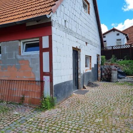 Ferienwohnung/Monteurwohnung Alte Garage Ahnatal Ngoại thất bức ảnh